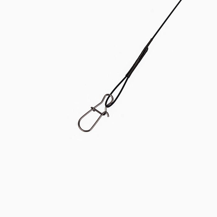 Поводок NAMAZU стальной Leader 1-7 Nylon Coated Black1