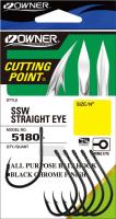 Крючок OWNER OC SSW Straight w-eye BC №1 (9шт)