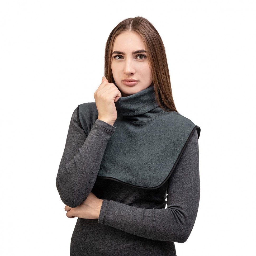 Манишка Helios флис цвет серый бр2