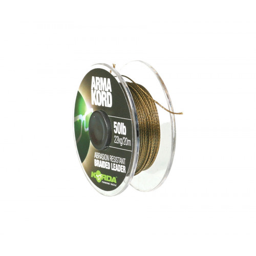 KORDA Шок-лидер плетеный Arma-Kord 50lb 20м 1