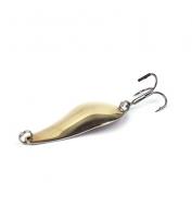 Блесна Колебалка Питер Атом-2 (модель 70-х годов) 55мм 10г цв. желтая