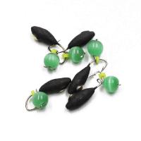 Мормышка вольфрамовая безнасадочная ЯМАН Овсинка с латунной коронкой, d-3 мм кош гл