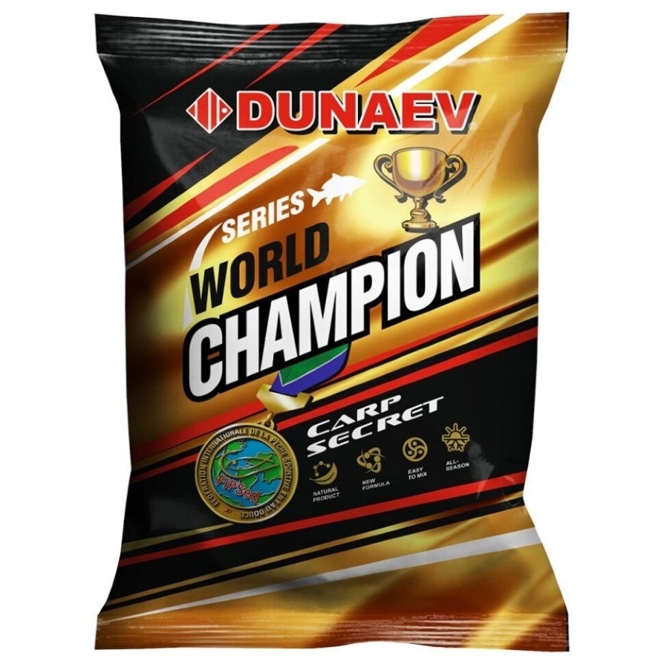Прикормка DUNAEV WORLD CHAMPION 1кг Carp Secret