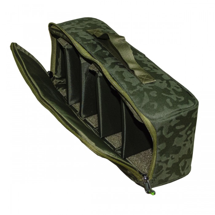 CARP PRO Сумка Diamond для оснасток с поводочницей и 4-мя коробками 36х12х17см3