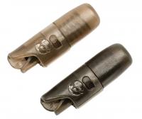 Безопасные клипсы для грузил Мини Коричневые Korda (Корда) - Safe Heli Mini Brown, 2 шт