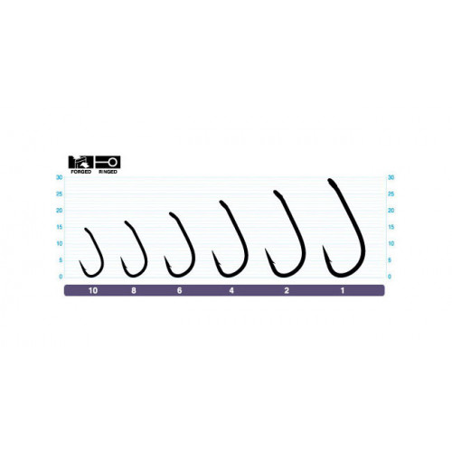 Крючок OWNER Carp Down BC №1 2