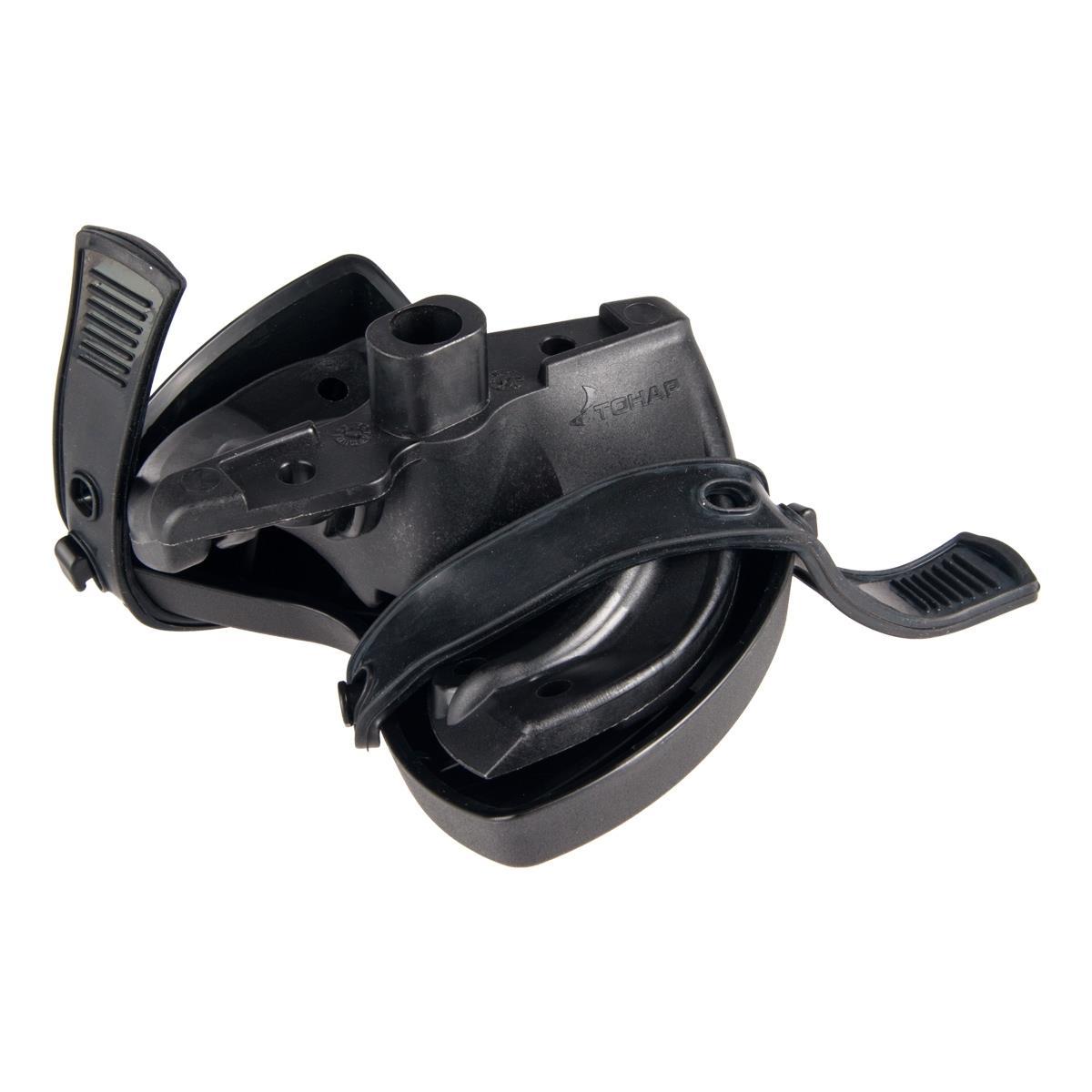 Голова режущая ледобура ICEBERG-110(R) V2.0-V3.0 (правое вращение) в сборе (радиусные ножи + футляр)2