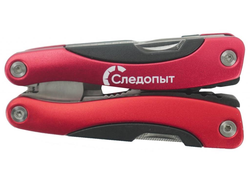 Мультитул (плоскогубцы) Следопыт средний 11 предметов в чехле-коробке3