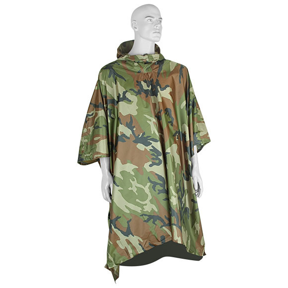 Плащ-накидка Пончо Oxford цвет камуфляж1