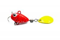 HURRICANE 10гр red glitter+yellow fluoro blade