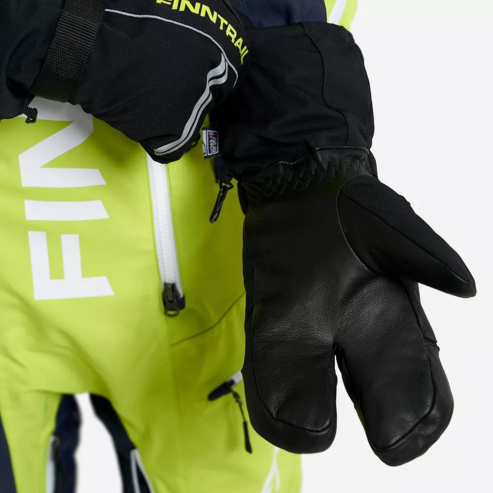 ПЕРЧАТКИ FINNTRAIL LOBSTER GRAPHITEYELLOW3