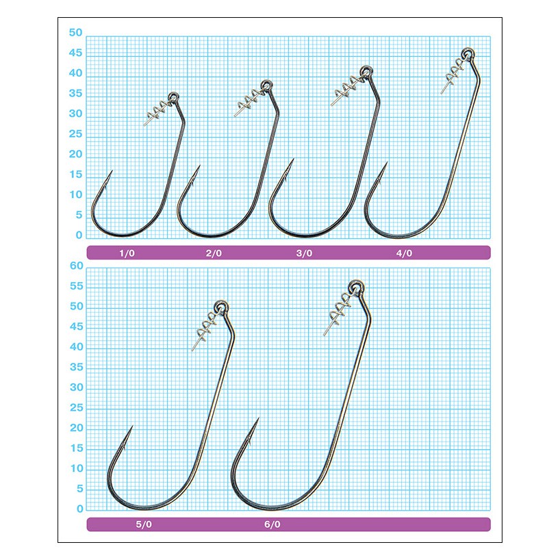 Крючки офсетные Owner Twist Lock Light, BC, №4-0 2
