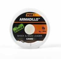 FOX камуфляжный плетеный лидер Armadillo EDGES 20м