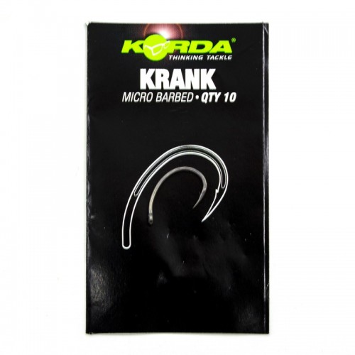 KORDA Крючок Krank №8 с бородкой 10шт 1
