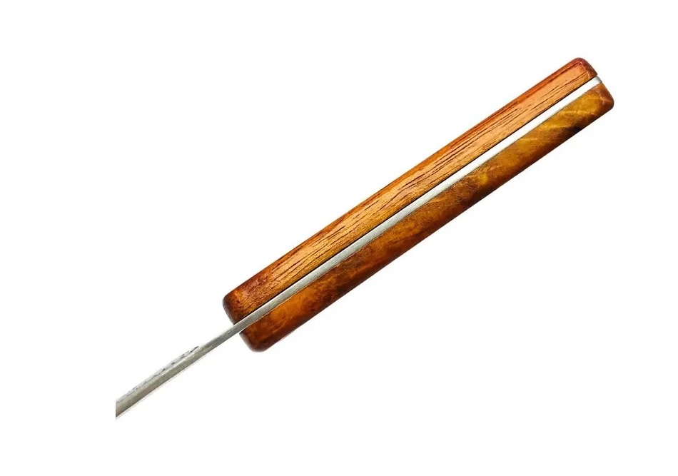 Шумовка для казана 47см с деревянной ручкой 2