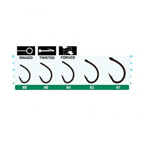 OWNER Крючок Carp Tsuyosni BC 2