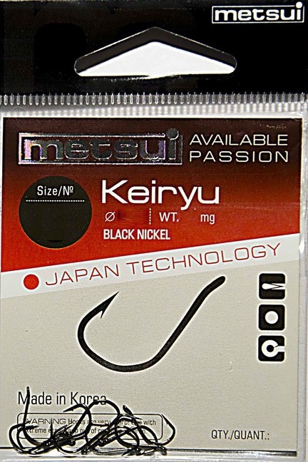 Крючки METSUI KEIRYU цвет bln 1