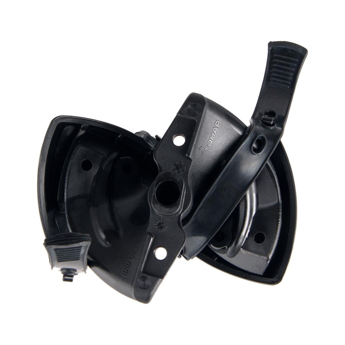 Голова режущая ледобура ICEBERG-110(R) V2.0-V3.0 (правое вращение) в сборе (радиусные ножи + футляр)1