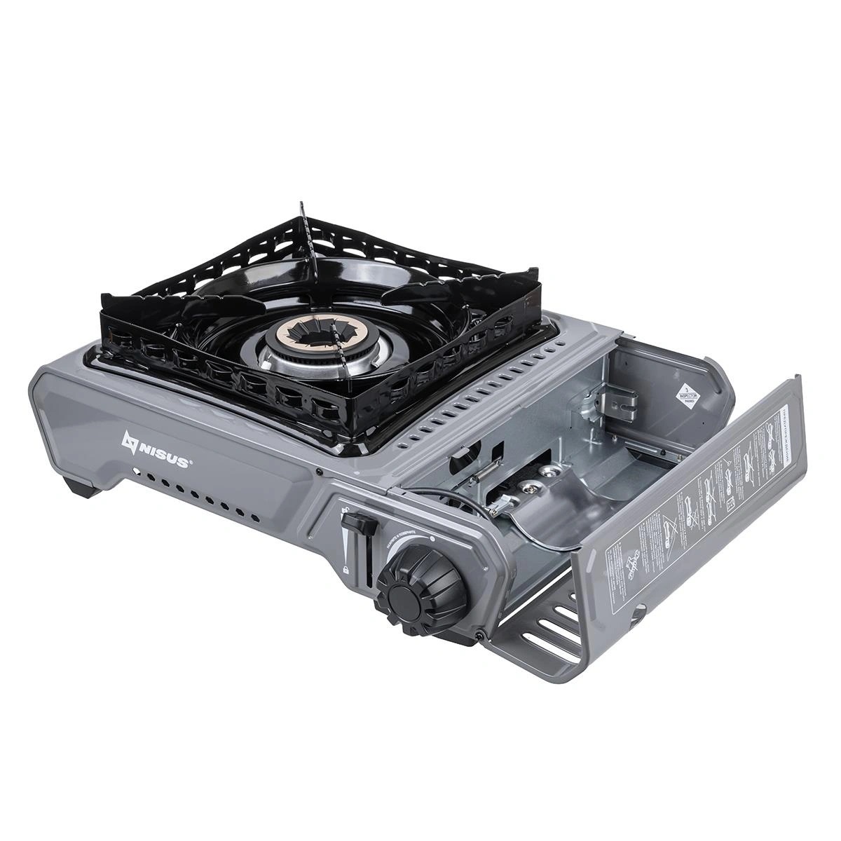 Плита газовая портативная в кейсе (N-MS-2900HCBW) NISUS 2