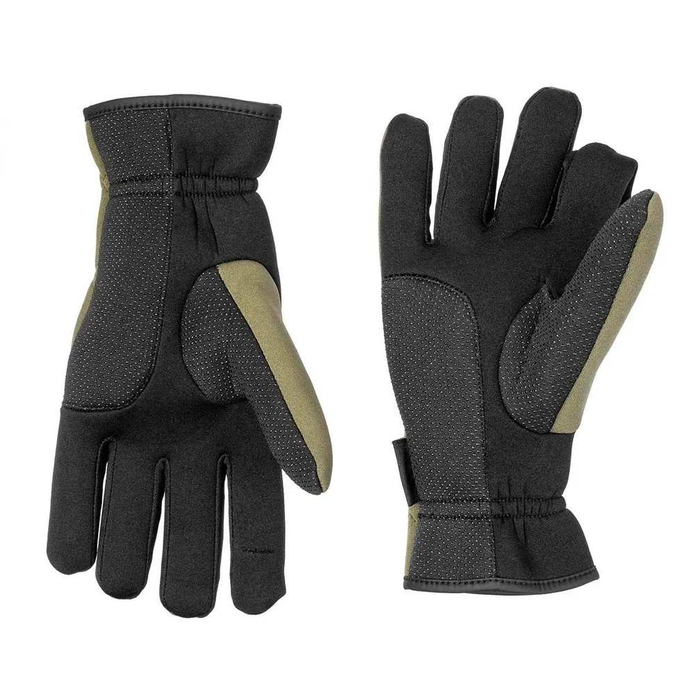 Перчатки Helios рыбацкие CATCHER неопрен. цв.хаки HS-HY-D14 3