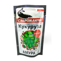 Кукуруза Карпомания для ловли амура 120г (полумягкая цельная, пакет) (40шт)