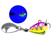 Тейл-спиннер UF-Studio Hurricane 7.5g цв. Violet Chart