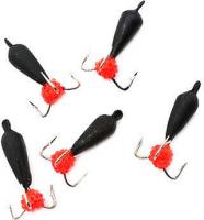 Мормышка вольф безнасадочная Яман Черт с петлей (длинный) подвеска