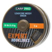 Лидкор зеленый Carp Pro 5 м 35 lb