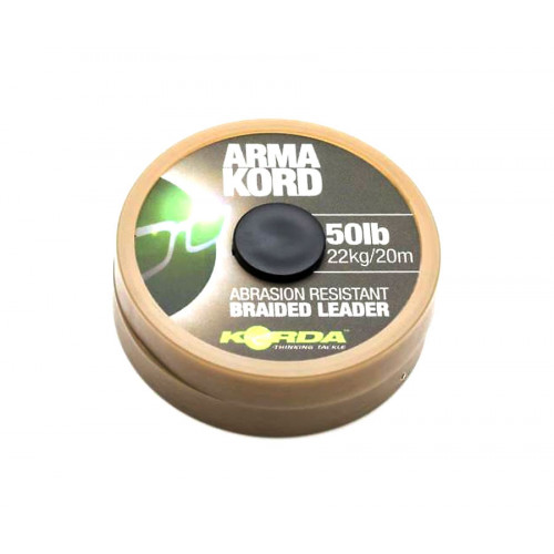 KORDA Шок-лидер плетеный Arma-Kord 50lb 20м