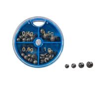 Набор грузил из мягкого свинца (40г, 4 вида) (PR-NG-40-4)