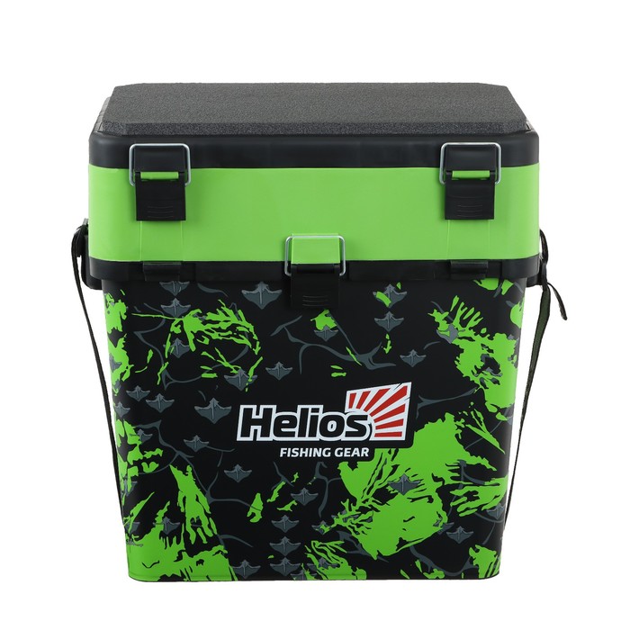 Ящик Helios рыболовный зимний SHARK салатовый HS-IB-19-SHG1