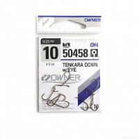 Крючок OWNER Tenkara Down w-eye brown №10 (10шт)