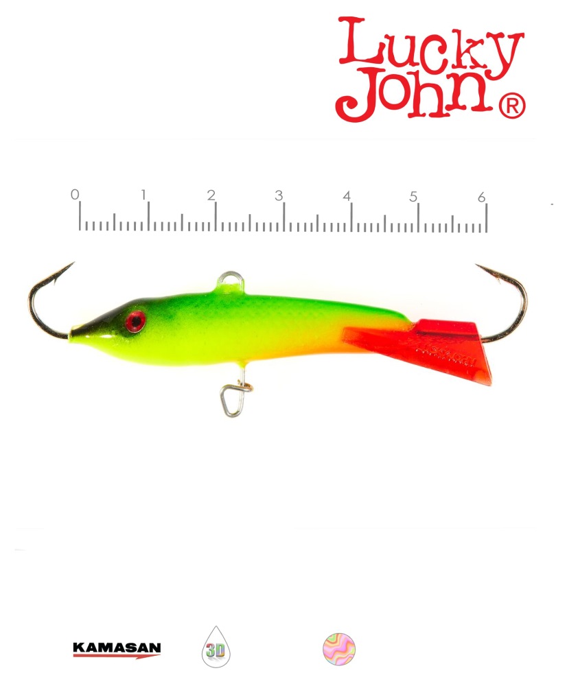 Балансир LUCKY JOHN Classic №6, цвет 26RT, арт. 81600-26RT 1