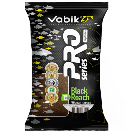Прикормка Vabik Pro 1кг Black Roach (Черная плотва)