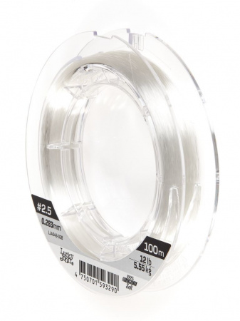 Леска Lucky John FLUOROCARBON Soft 100м 0,283мм 5,55кг 1